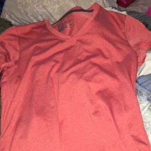 Medium Orange V Neck Shirt